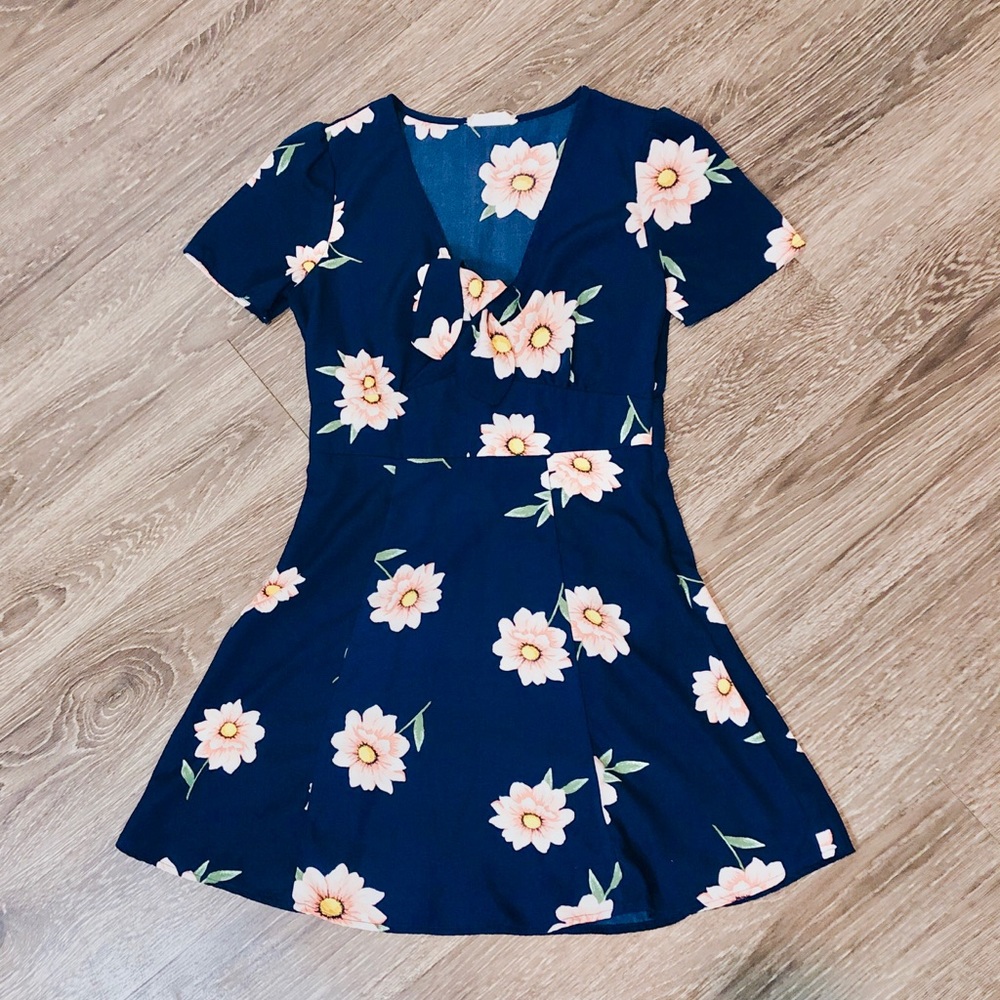 Blue floral dress ~ altar’d state